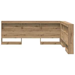 Úložné čelo postele Artisanový dub 150 cm kompozitní dřevo - obrázek 6
