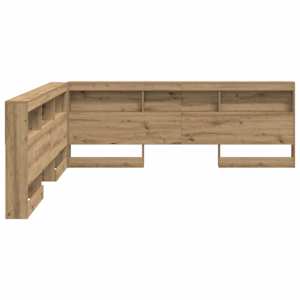 Úložné čelo postele Artisanový dub 180 cm kompozitní dřevo - obrázek 7