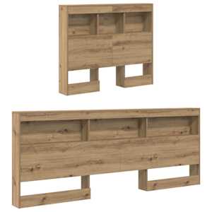 Úložné čelo postele Artisanový dub 75 cm kompozitní dřevo - obrázek 5