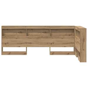 Úložné čelo postele Artisanový dub 75 cm kompozitní dřevo - obrázek 6