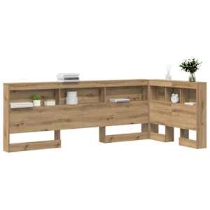 Úložné čelo postele Artisanový dub 75 cm kompozitní dřevo - obrázek 3