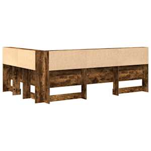 Úložné čelo postele s čelo Kouřový dub 207,5 x 137,5 x 76,5 cm - obrázek 8