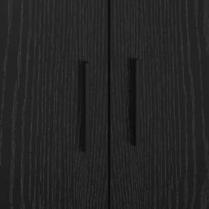 Rám postele s úložným prostorem Černý dub 234 x 103 x 53.5 cm - obrázek 11