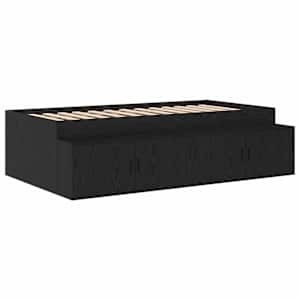 Rám postele s úložným prostorem Černý dub 234 x 103 x 53.5 cm - obrázek 6