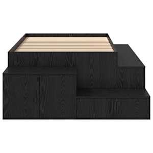 Rám postele s úložným prostorem Černý dub 234 x 103 x 53.5 cm - obrázek 8