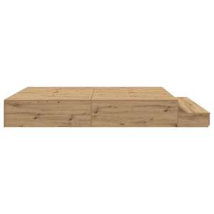 Rám postele s úložným prostorem Artisanový dub 200 cm - obrázek 7