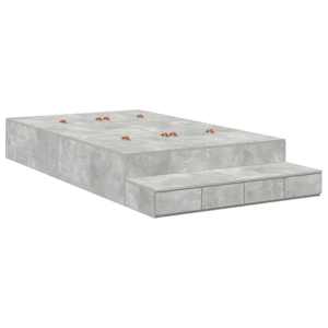 Rám postele s úložným prostorem Betonově šedá 120 cm - obrázek 2