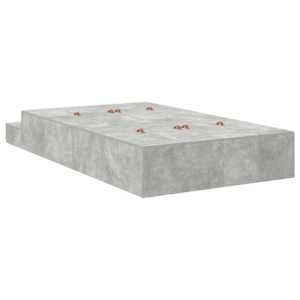 Rám postele s úložným prostorem Betonově šedá 120 cm - obrázek 8