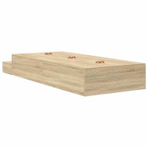 Rám postele s úložným prostorem se zásuvkou Sonoma dub 75 cm - obrázek 10