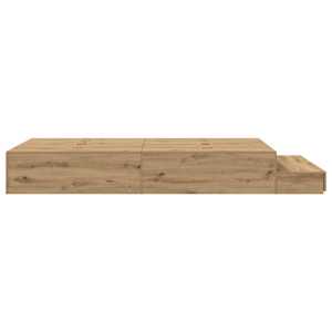 Rám postele s úložným prostorem Artisanový dub 120 cm - obrázek 9