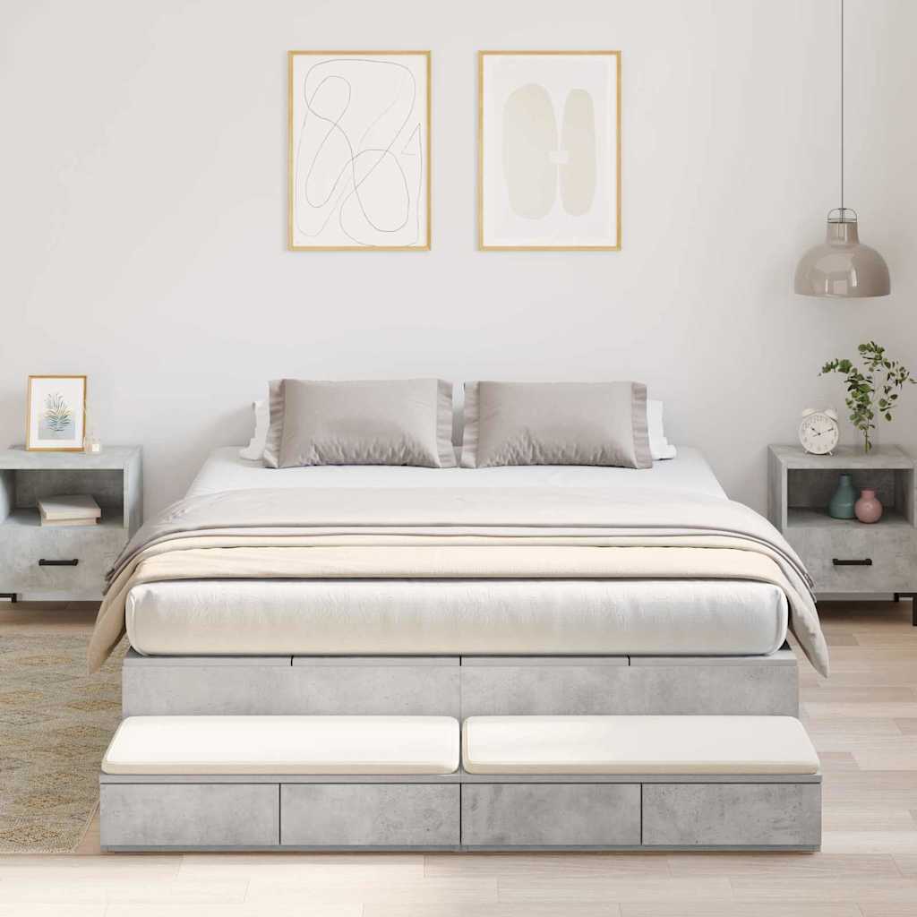 Hoiuvoodi Raam Betoonhall 140x190 cm