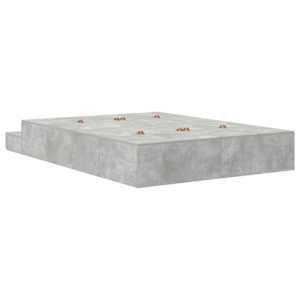 Rám postele s úložným prostorem Betonově šedá 135 cm - obrázek 10