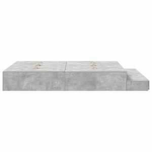Rám postele s úložným prostorem Betonově šedá 135 cm - obrázek 9
