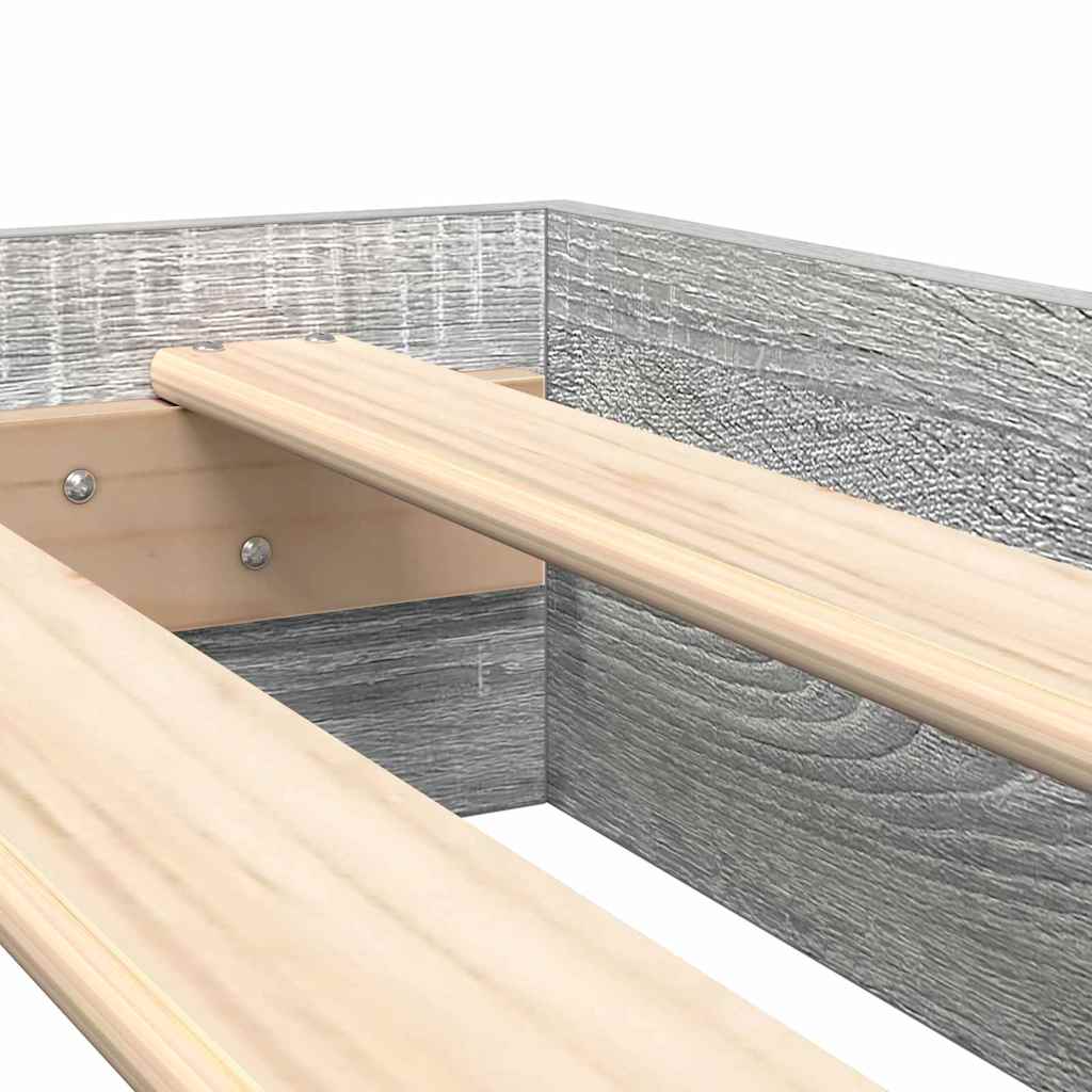 Raamatukapitsee voodi peaga Hall Sonoma 160 x 200 cm Tehispuit 11 Kõik vajalik sinu aeda ja koju! Raamatukapitsee voodi peaga Hall Sonoma 160 x 200 cm Tehispuit - Image 11