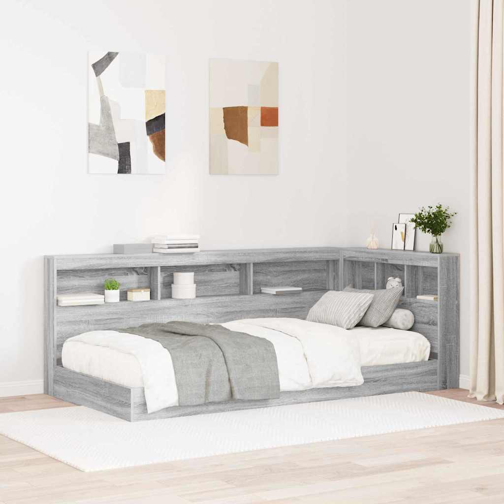 Raamaturiiuli voodi Hall Sonoma 75x190 cm Inseneripuit