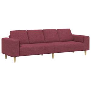vidaXL Elutuba diivan Veinpunane 250 x 77 x 76 cm Pol&uuml;ester