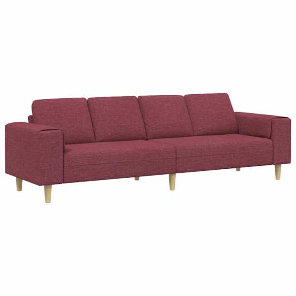 vidaXL Elutuba diivan Veinpunane 250 x 77 x 76 cm Pol&uuml;ester