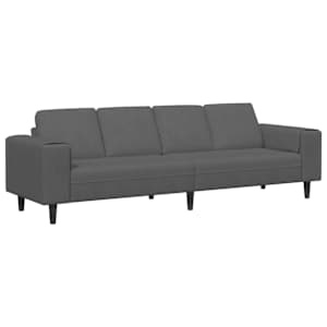 vidaXL Diivan Tumehall 250 x 77 x 76 cm Korter kangas