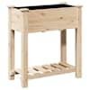 vidaXL Aia istutuspot Beež 71 x 37 x 76,5 cm Tugev kuusepuit