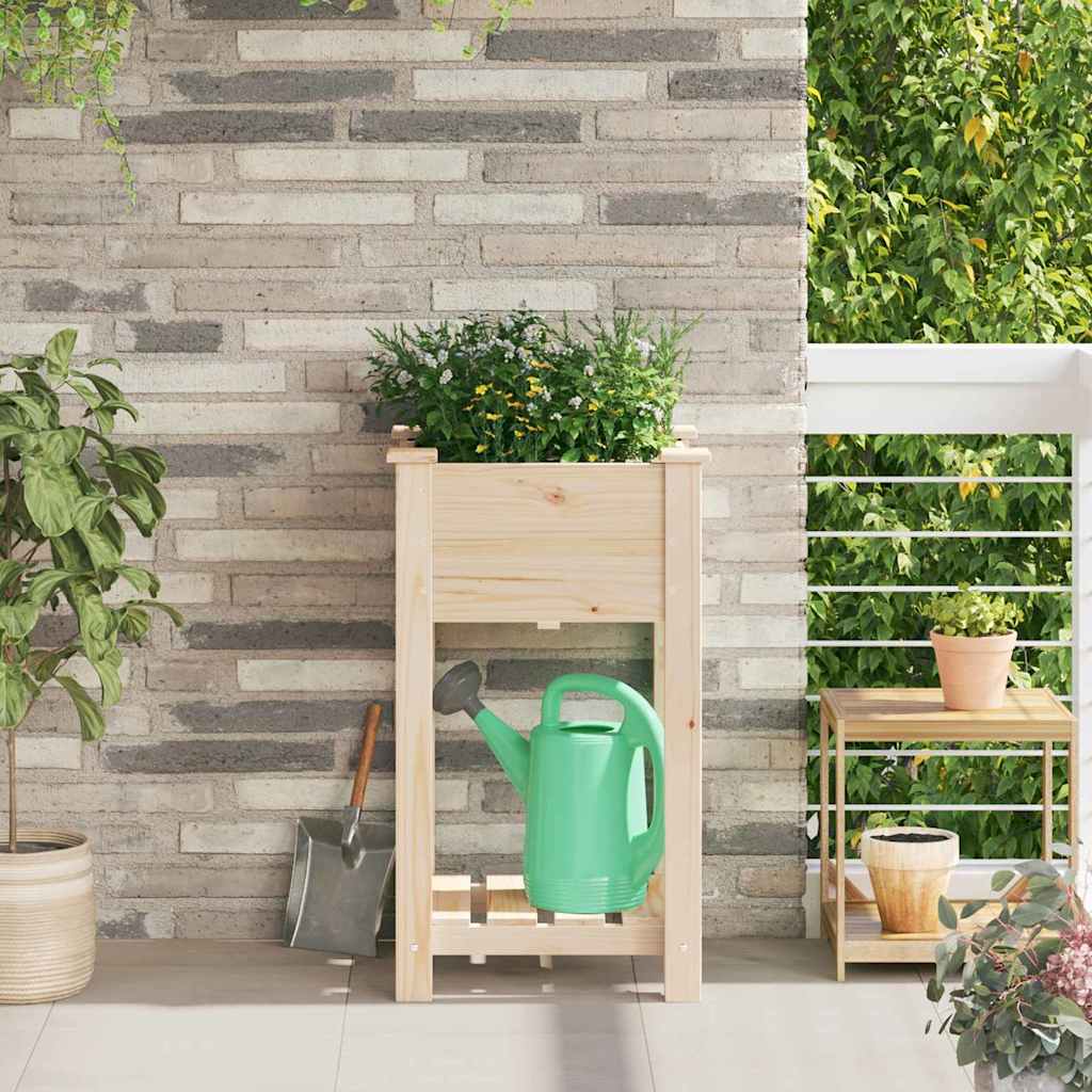 Aiandus kast riiuliga 45x45x76 cm Puit