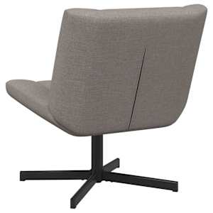 Otočná židle Taupe 63 x 75 x 76 cm textil - obrázek 6