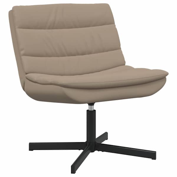 vidaXL P&ouml;&ouml;rlev tool Cappuccino 63 x 75 x 76 cm Kunstnahk