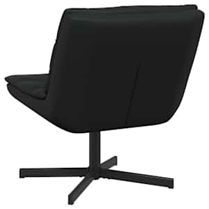 Otočná židle Černá 63 x 75 x 76 cm Lesklý PU - obrázek 4