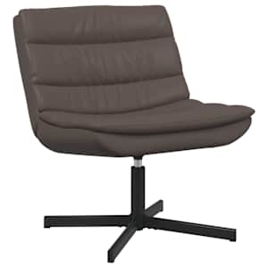 vidaXL P&ouml;&ouml;rlev tool Pruun 63 x 75 x 76 cm S&auml;rav PU