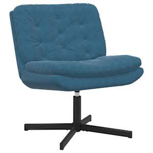 vidaXL P&ouml;&ouml;ratav l&otilde;&otilde;gastustool Sinine 63 x 75 x 76 cm Samet