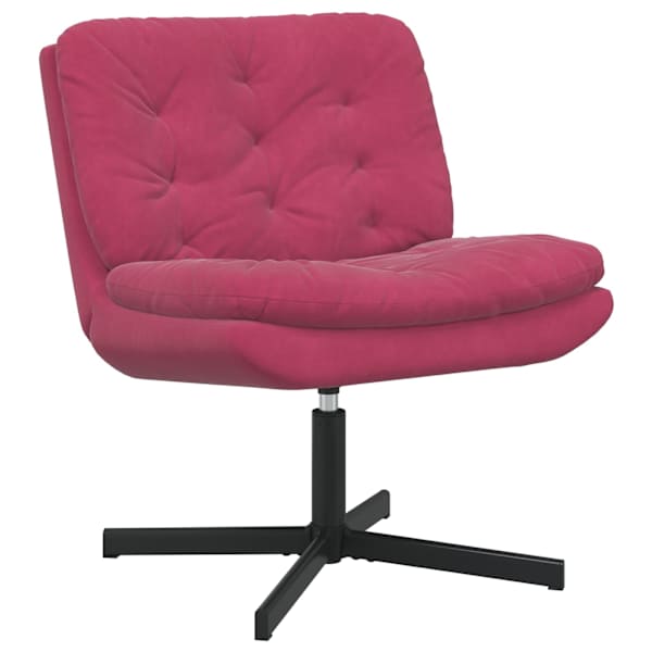 vidaXL P&ouml;&ouml;ratav l&otilde;&otilde;gastustool Veinpunane 63 x 75 x 76 cm Samet