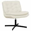 vidaXL P&ouml;&ouml;ratav l&otilde;&otilde;gastustool cream 63 x 75 x 76 cm Samet
