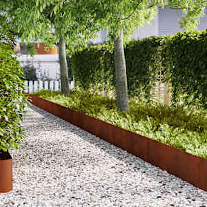 Robovi trave 30 pcs Rjava 100 x 0,05 x 20 cm