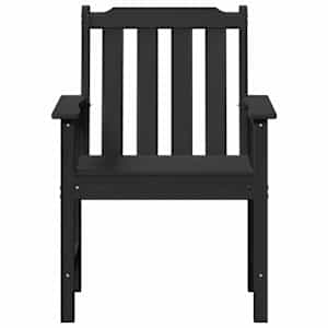 Zahradní křeslo 4 pcs Černá 65,5 x 59 x 88 cm Polyethylen - obrázek 5