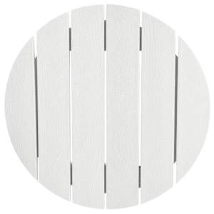 Zahradní barová souprava 3 pcs Bílá HDPE - obrázek 8