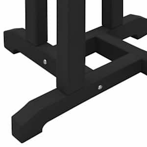 Zahradní barová souprava 3 pcs Černá HDPE - obrázek 10