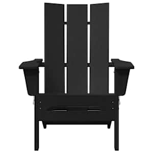 Zahradní křeslo 2 pcs Černá 80,5 x 74,5 x 92 cm Polyethylen - obrázek 5