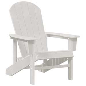 Zahradní křeslo 2 pcs Bílá 82 x 74 x 92 cm Polyethylen - obrázek 4