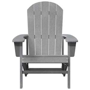 Zahradní křeslo 2 pcs Světle šedá 82 x 74 x 92 cm Polyethylen - obrázek 5