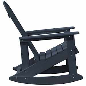 Adirondack Houpací Křesla 2 pcs Námořnická modrá HDPE - obrázek 6