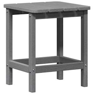Zahradní lounge set 3 pcs Světle šedá HDPE - obrázek 6