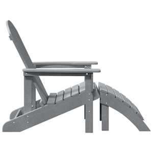 Zahradní křeslo 2 pcs Světle šedá 83 x 74 x 92 cm Polyethylen - obrázek 6