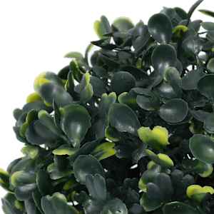 Umělé buxus koule s LED světly 4 ks zelené 12 cm - obrázek 3