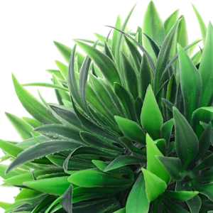 Umělé buxus koule s LED světly 4 ks zelené 15 cm - obrázek 3
