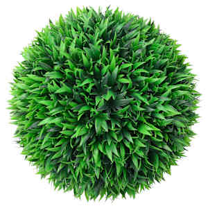Umělé buxus koule s LED světly 2 ks zelené 38 cm - obrázek 2