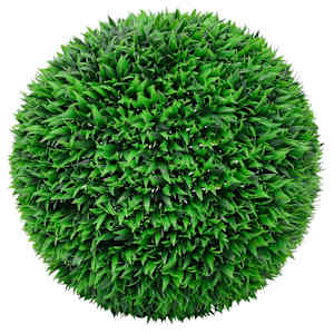 Umělé buxus koule s LED světly 2 ks zelené 55 cm - obrázek 2