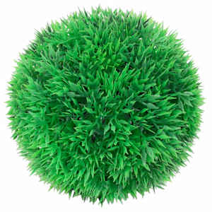 Umělé buxus koule s LED světly 4 ks zelené 12 cm - obrázek 2