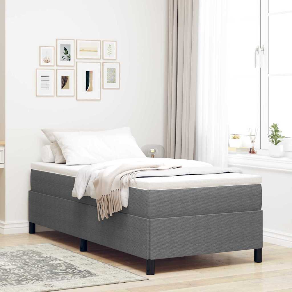 Voodiraam Helehall 90x190 cm Korduroo Kangas