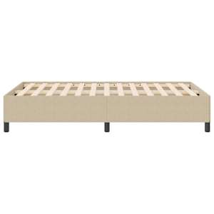 Postel s boxspringem Šedozelená 120 x 190 cm Žebrovaná látka - obrázek 6