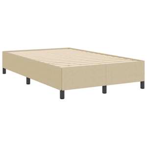 Postel s boxspringem Šedozelená 120 x 200 cm Žebrovaná látka - obrázek 7