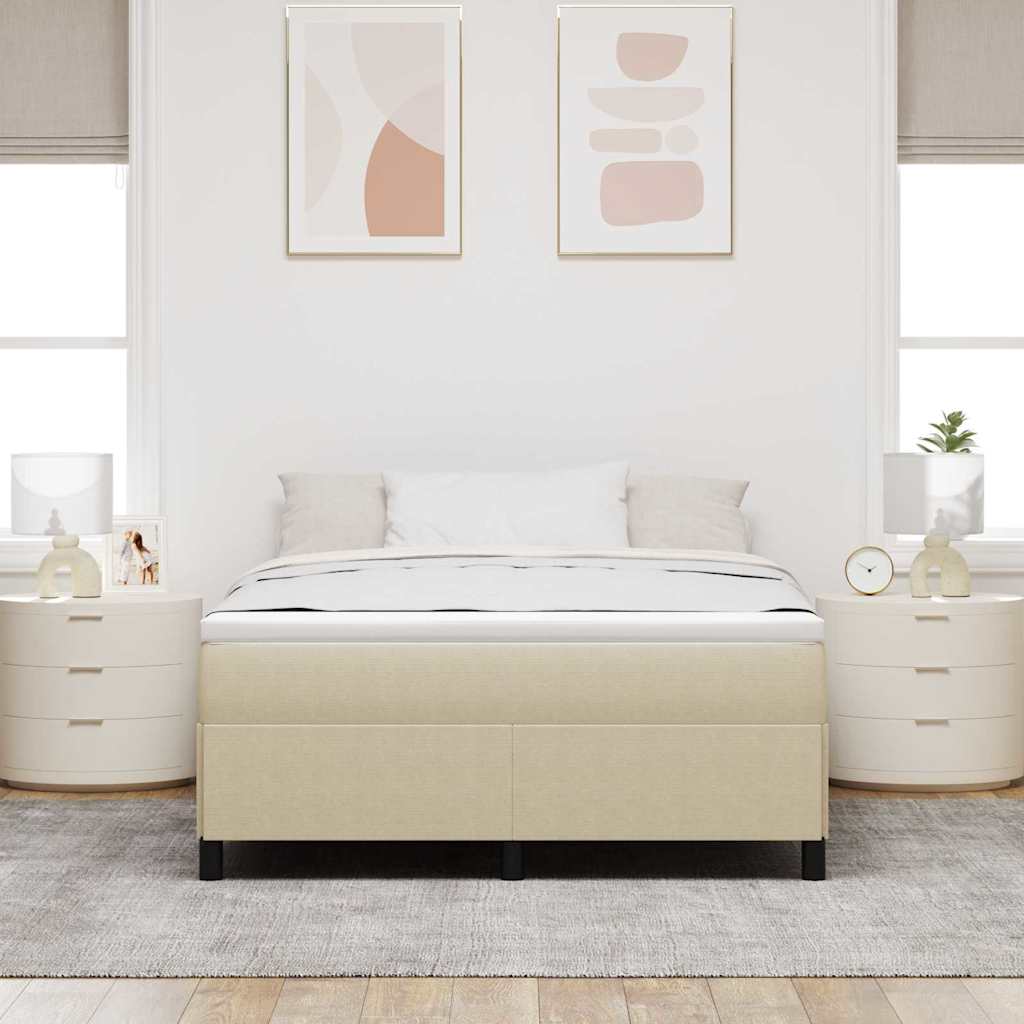 Voodi Raam Hele Roheline Hall 140x200 cm Velvet Kangas